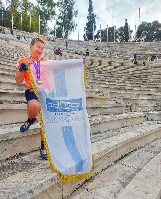 Nišlijka na maratonu u Atini 
